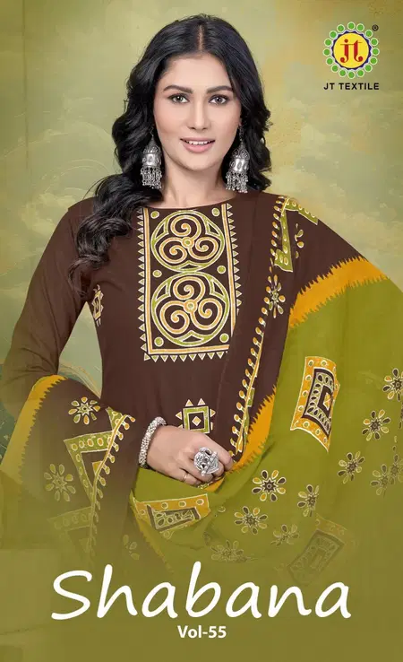 Shabana Vol 55 By Jt Cotton Printed Dress Material Wholesale Market In Surat